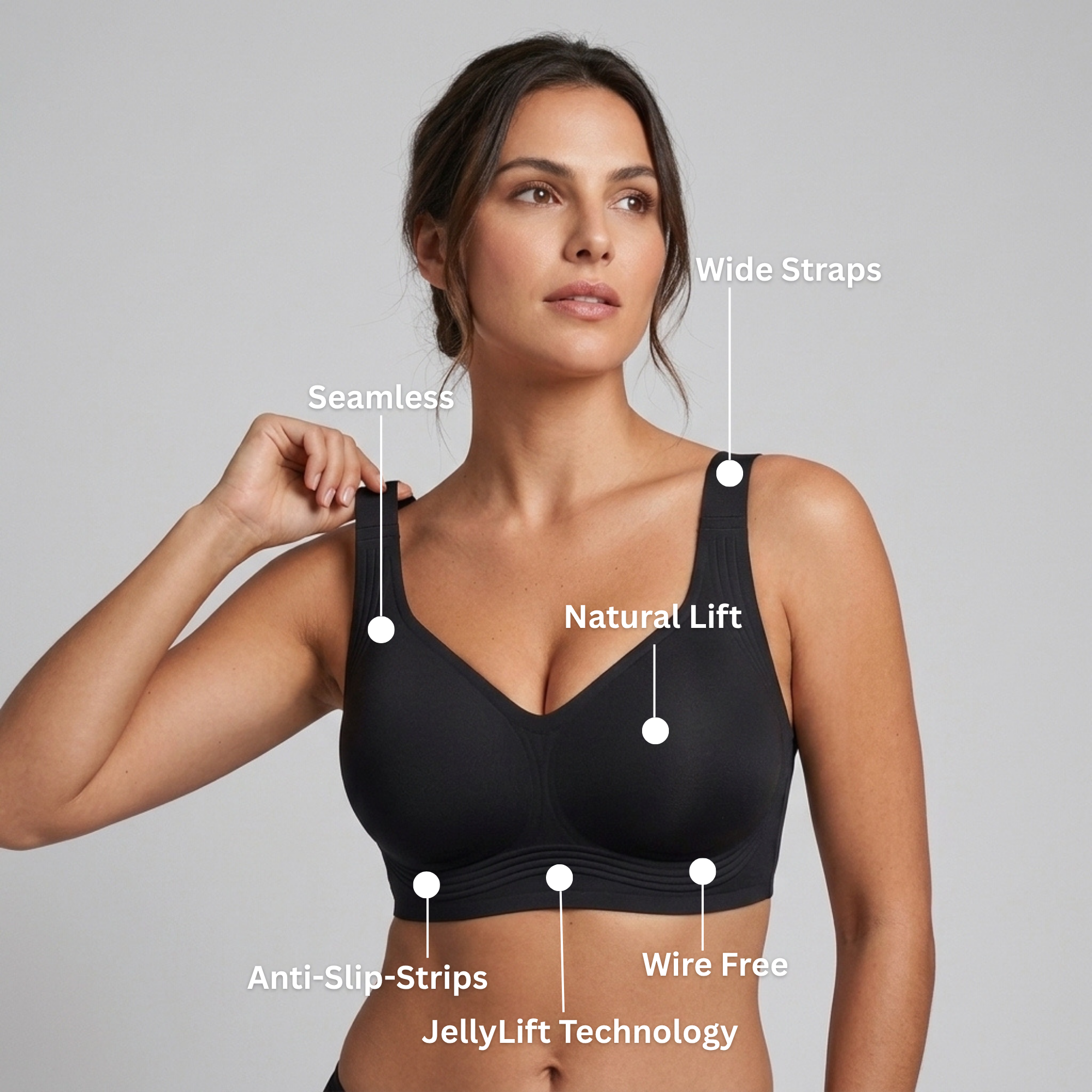 Jelly Bra with Full Coverage